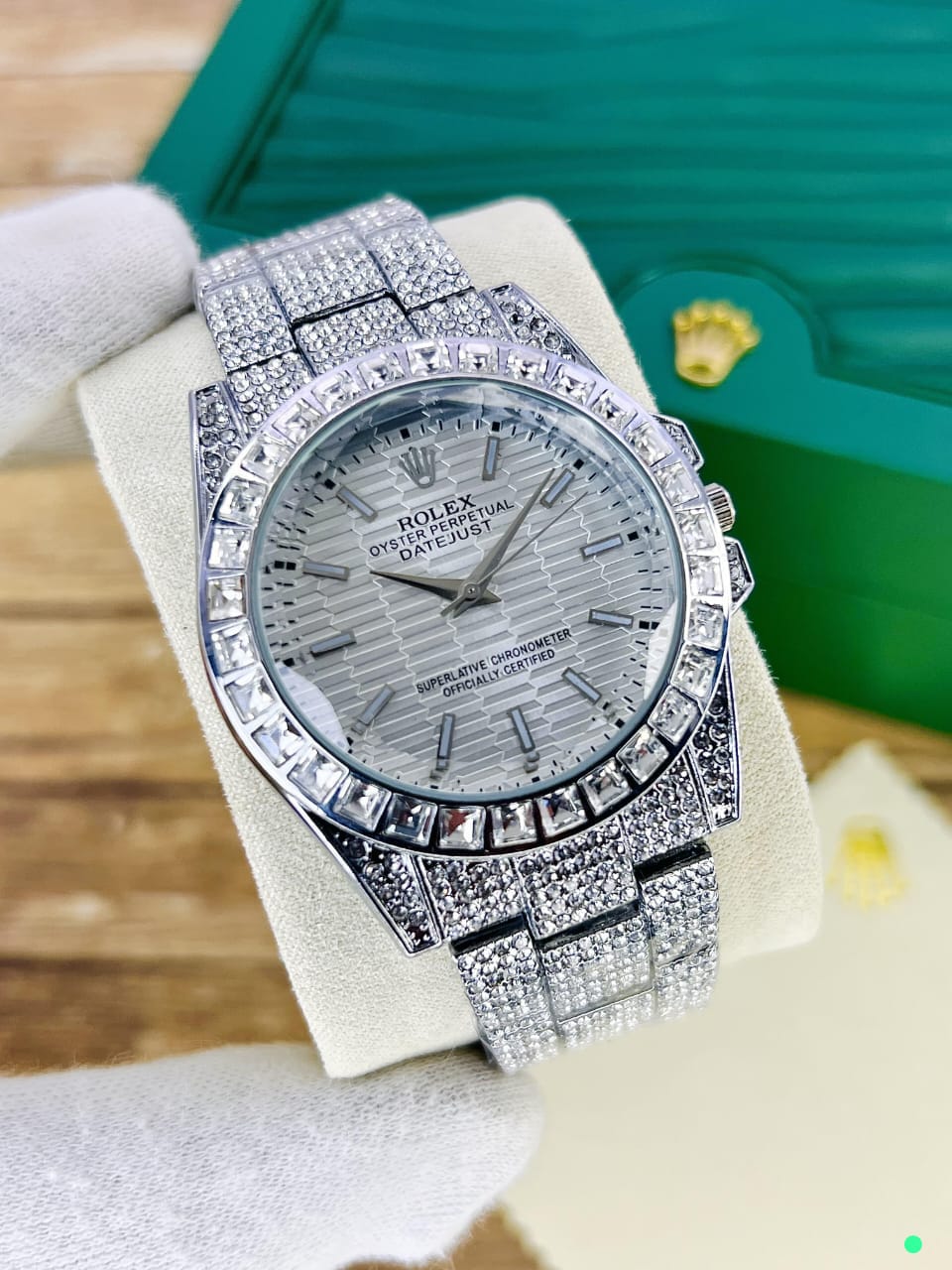Rolex Diamond Glass