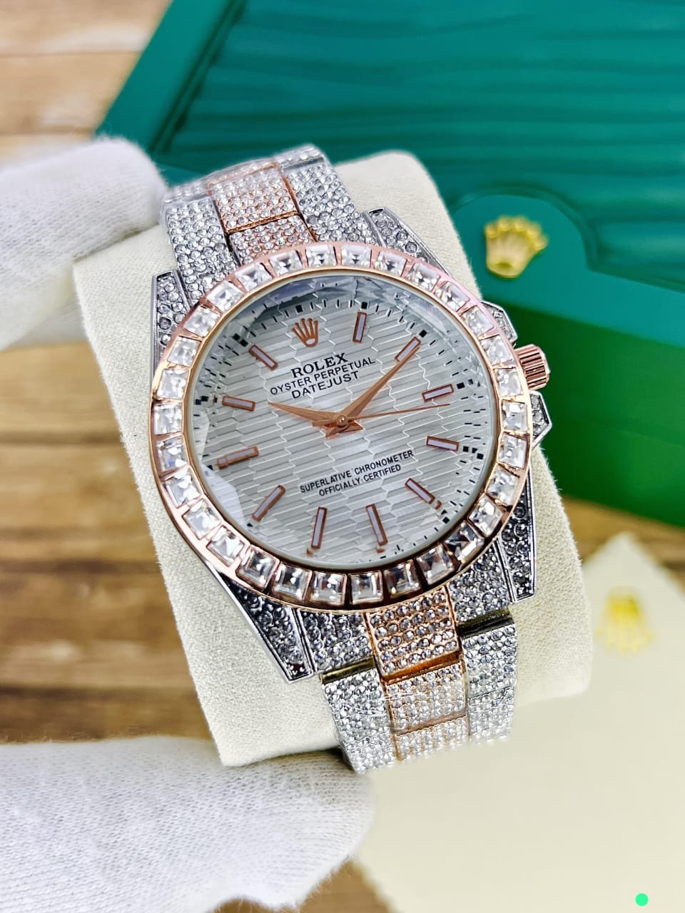 Rolex Diamond Glass