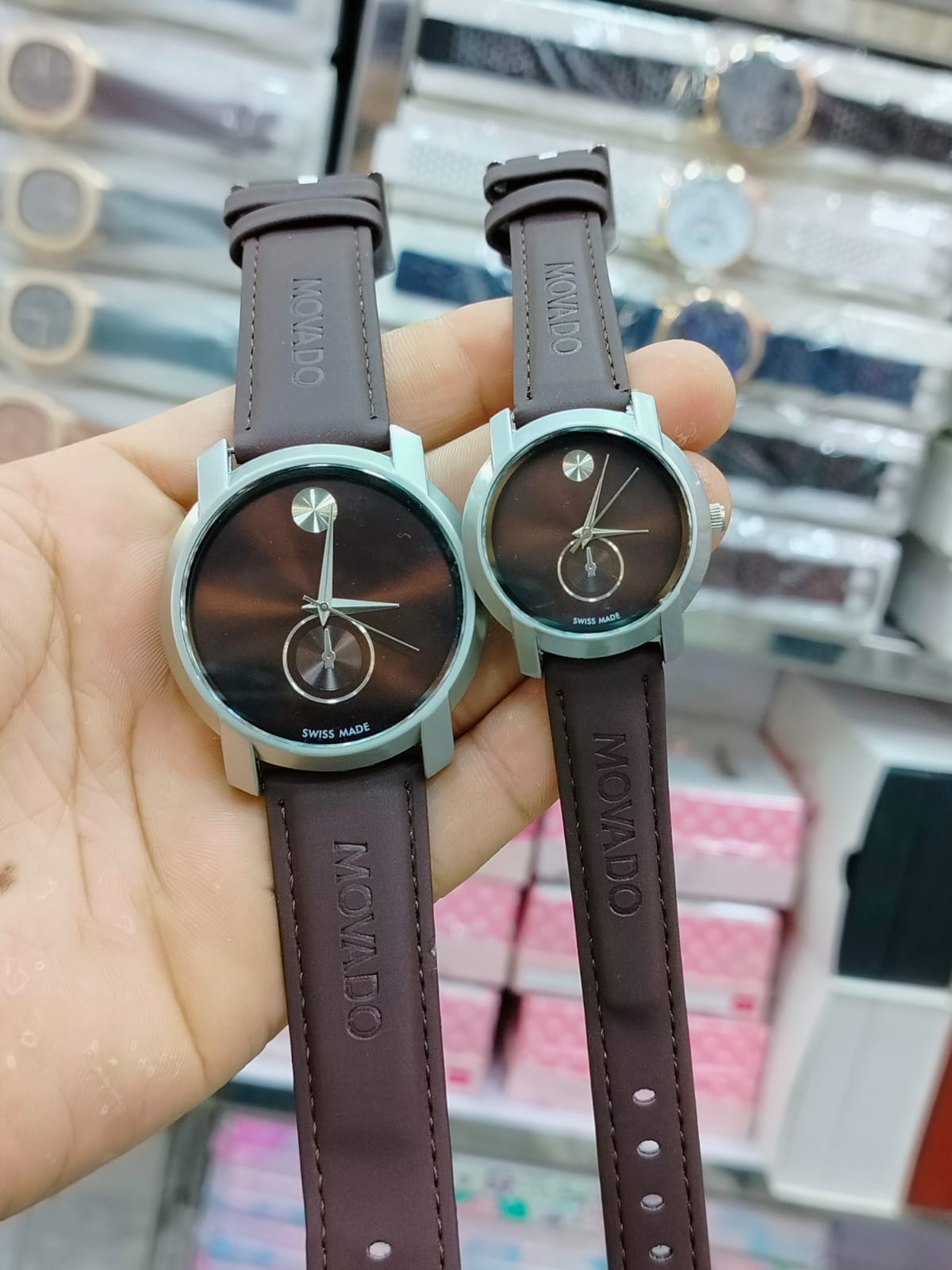 Movado couple watch