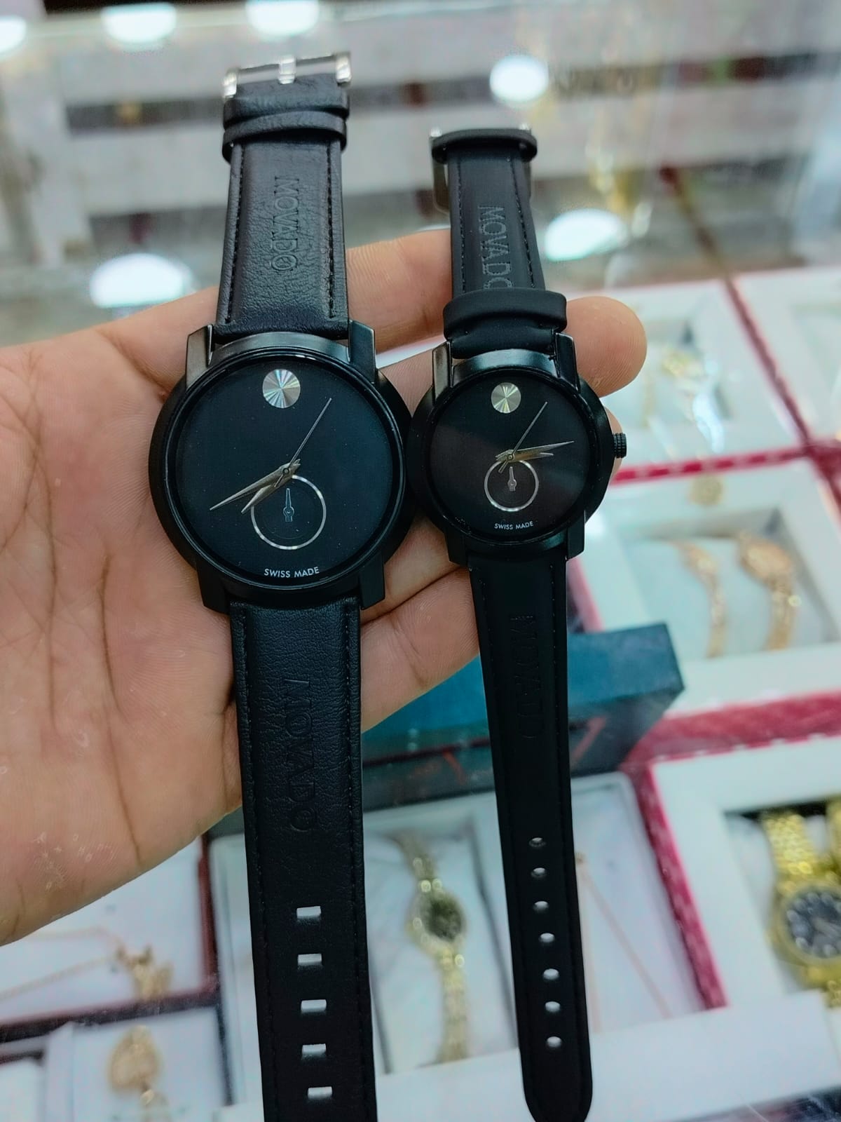 Movado couple watch
