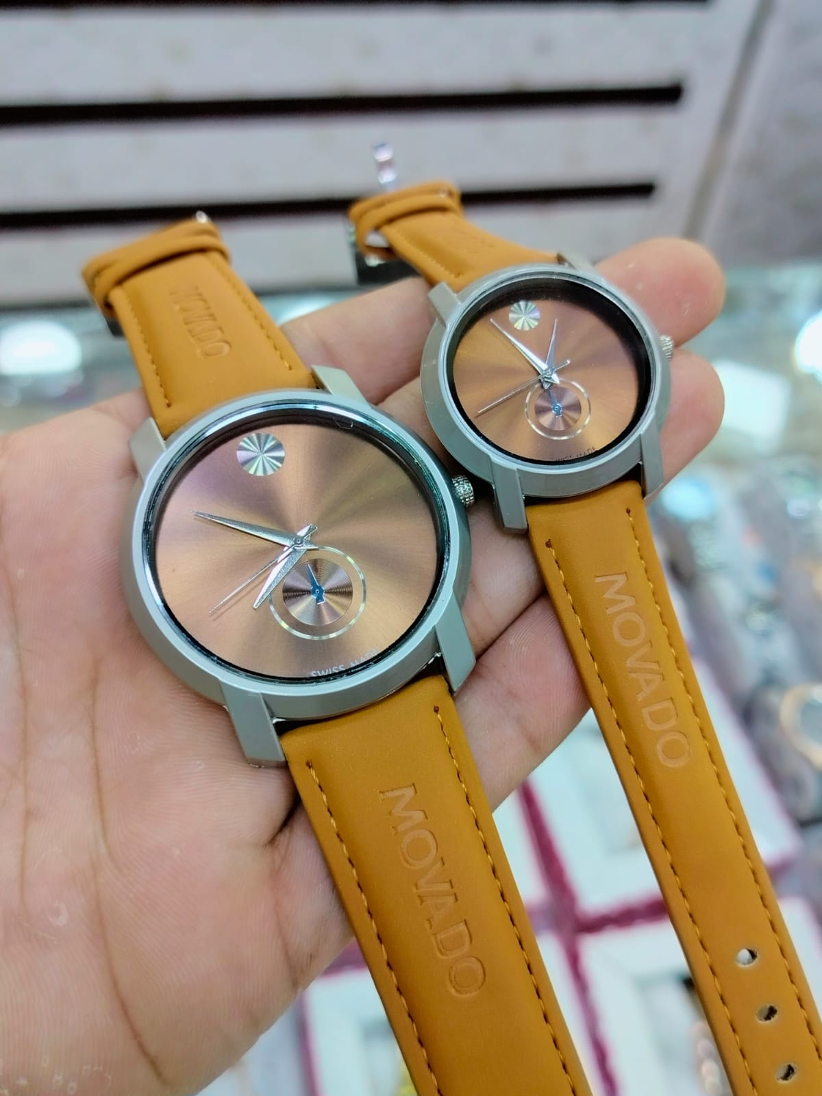 Movado couple watch