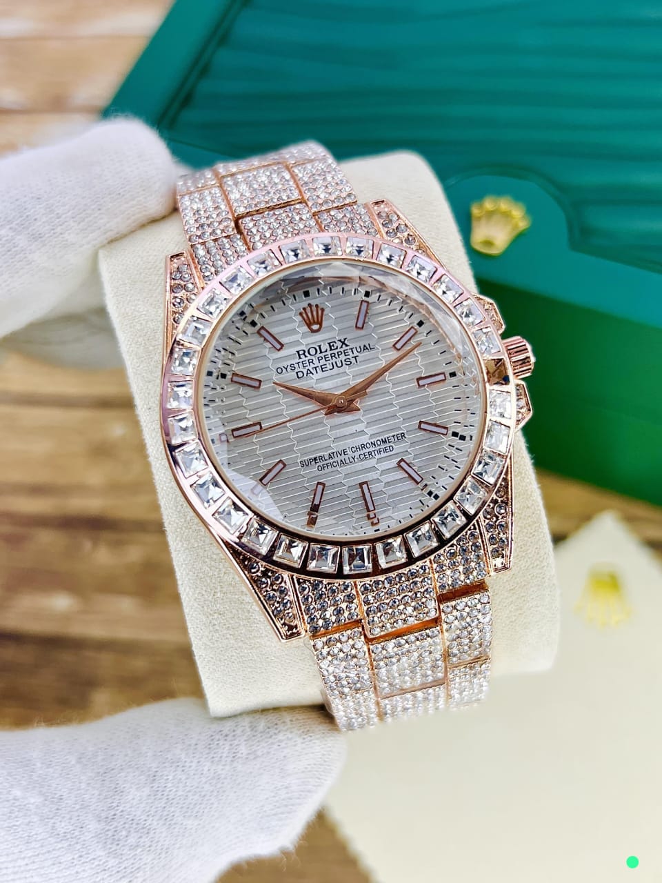 Rolex Diamond Glass